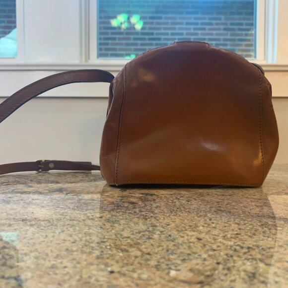 Beige moschino redwall vintage woman's shoulder bag - Picture 2 of 4